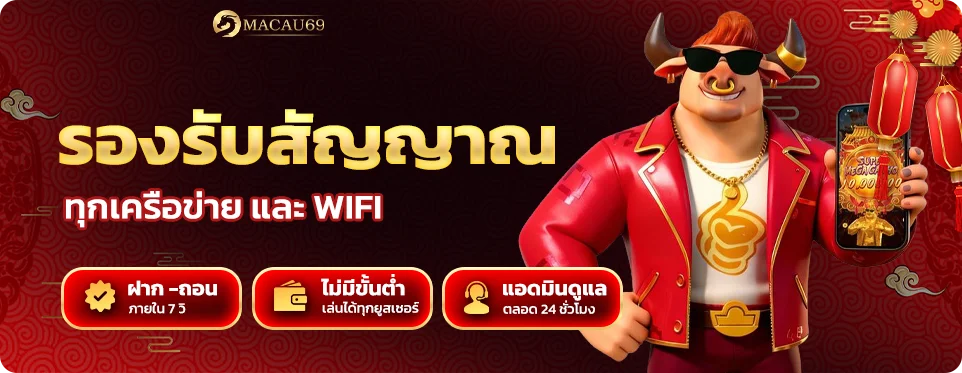 รองรับสัญญาณทุกเครือข่าย และ WIFI